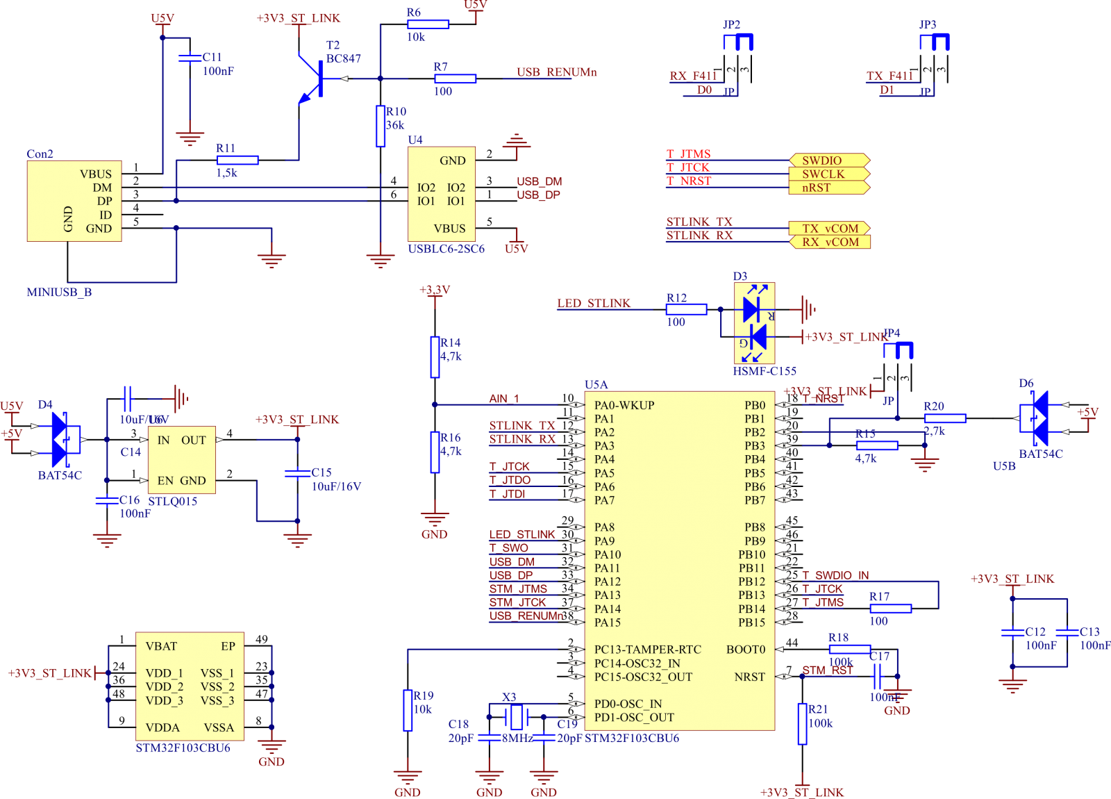 Sx1276 схема включения