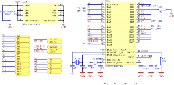 KA-NUCLEO-F411v2 schemat mikrokontroler.png